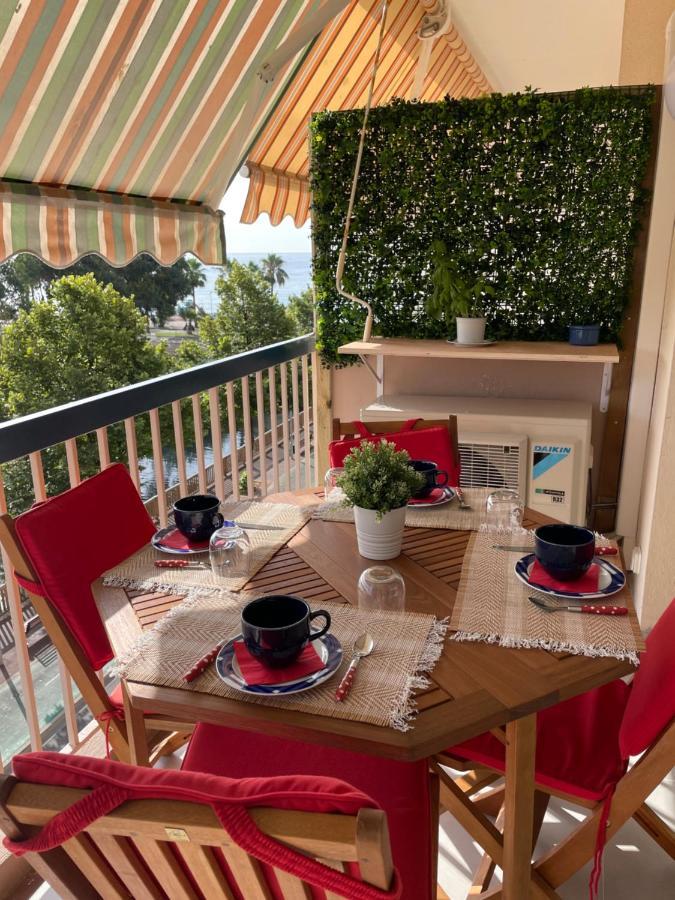 Vue Sur Mer - Magnifique Appartement Tout Confort - Terrasse Et Parking Prive Cagnes-sur-Mer Exterior photo