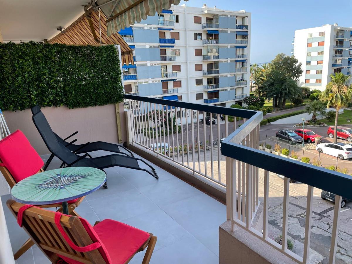 Vue Sur Mer - Magnifique Appartement Tout Confort - Terrasse Et Parking Prive Cagnes-sur-Mer Exterior photo